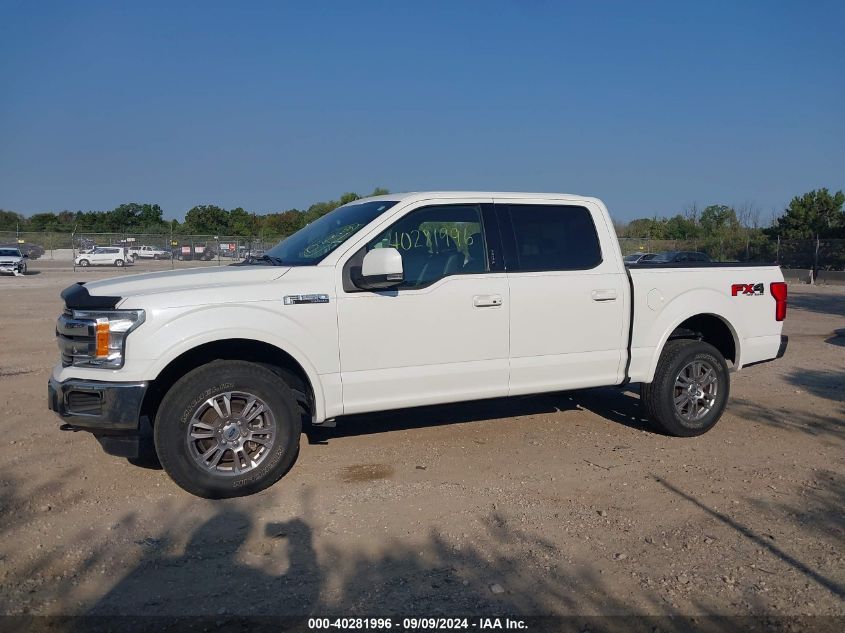 2020 Ford F-150 Lariat VIN: 1FTEW1E59LFB13686 Lot: 40281996