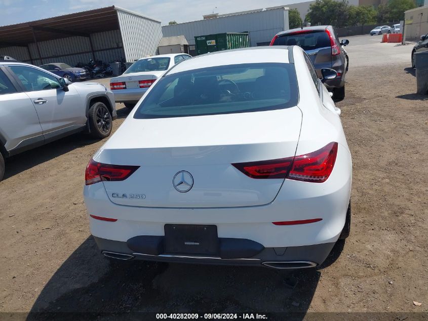 W1K5J4GB5LN099638 2020 Mercedes-Benz Cla 250