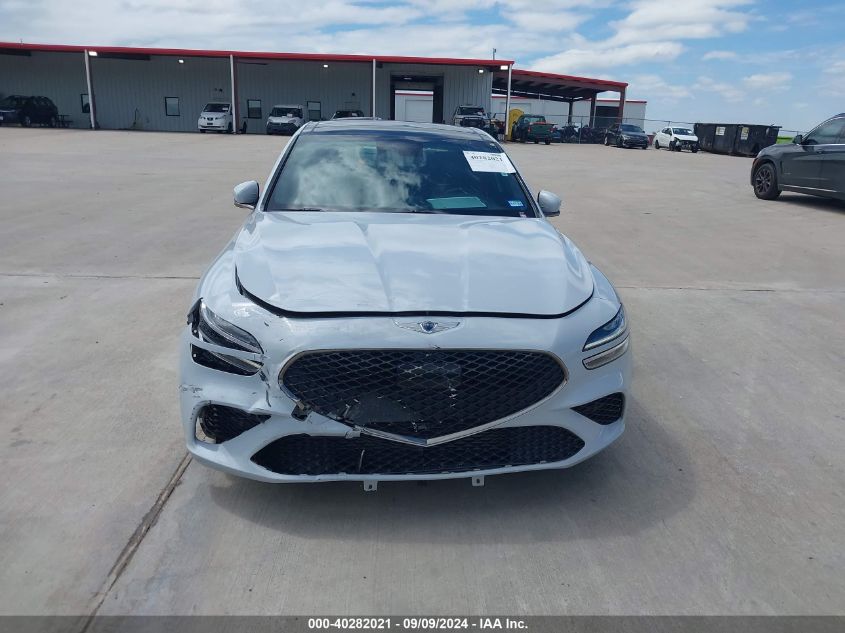 2022 Genesis G70 3.3T Rwd VIN: KMTG54TE8NU090305 Lot: 40282021