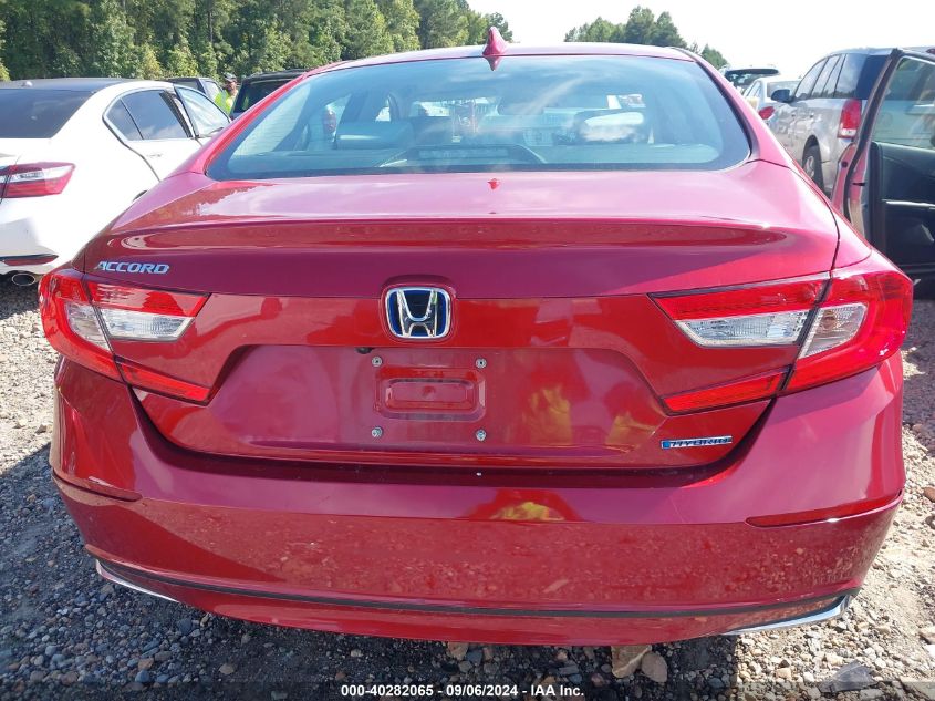 2021 Honda Accord Hybrid Ex VIN: 1HGCV3F40MA010443 Lot: 40282065