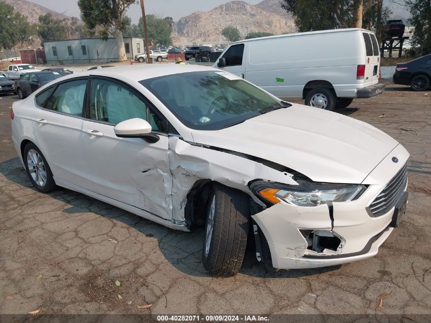 2020 Ford Fusion Se VIN: 3FA6P0HD7LR127450 Lot: 40282071