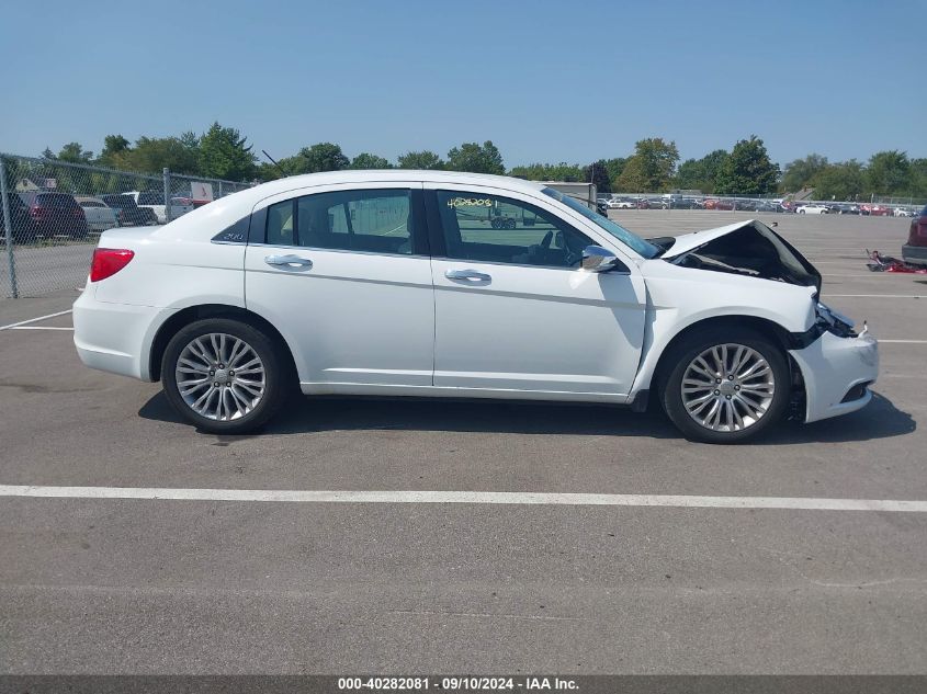 2012 Chrysler 200 Limited VIN: 1C3CCBCB8CN179753 Lot: 40282081