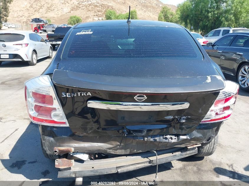 2010 Nissan Sentra 2.0S VIN: 3N1AB6AP1AL695657 Lot: 40282092