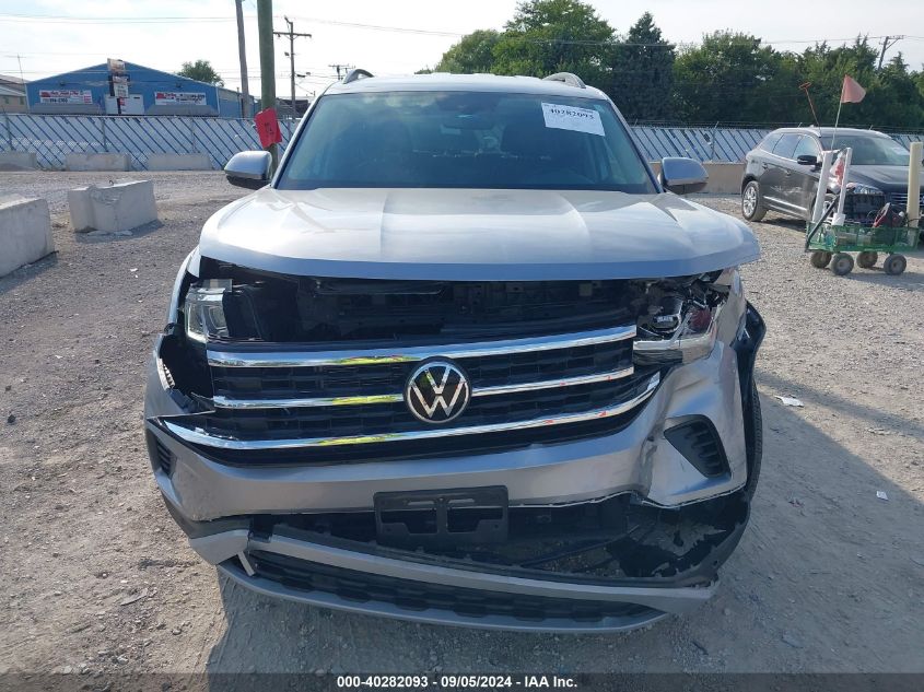 2022 Volkswagen Atlas 3.6L V6 Se W/Technology VIN: 1V2HR2CA5NC538609 Lot: 40282093