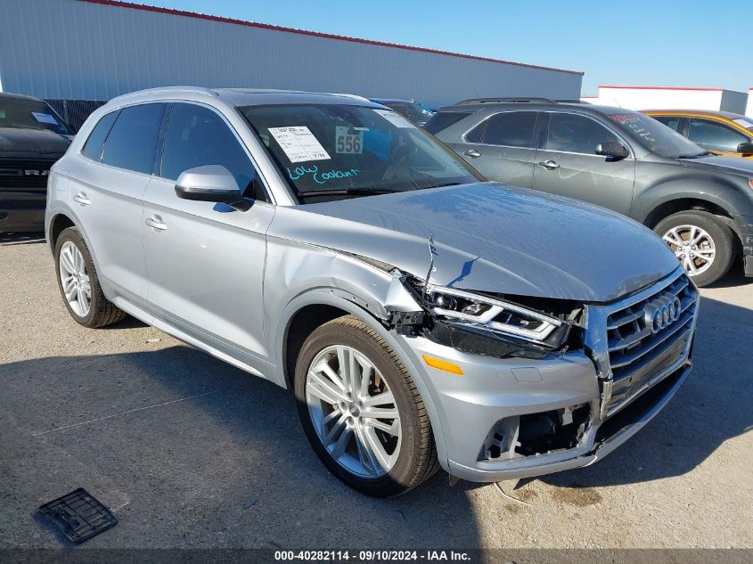 2019 Audi Q5 45 Premium VIN: WA1BNAFY9K2131653 Lot: 40282114