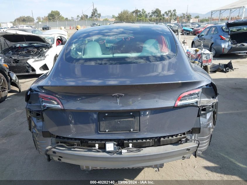 2023 Tesla Model 3 Rear-Wheel Drive VIN: 5YJ3E1EA8PF513630 Lot: 40282140