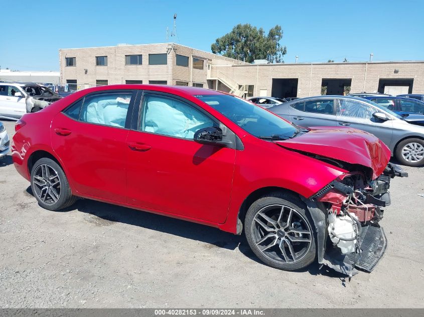 2019 Toyota Corolla Le VIN: 5YFBURHE4KP902600 Lot: 40282153