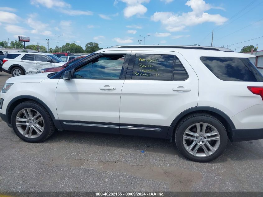 2017 Ford Explorer Xlt VIN: 1FM5K7D81HGA93182 Lot: 40282155