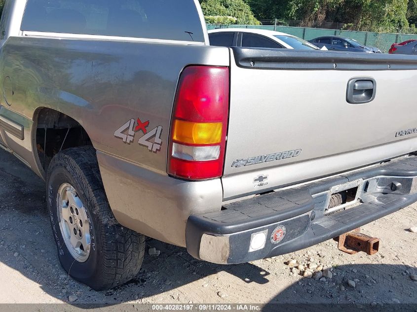 2002 Chevrolet Silverado 1500 Ls VIN: 2GCEK19T221236675 Lot: 40282197