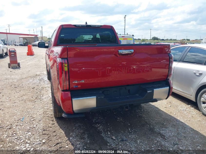 2022 Toyota Tundra Limited VIN: 5TFJA5DB9NX004329 Lot: 40282224