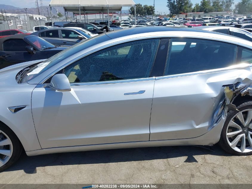 2018 Tesla Model 3 Long Range/Mid Range VIN: 5YJ3E1EA0JF048476 Lot: 40282238