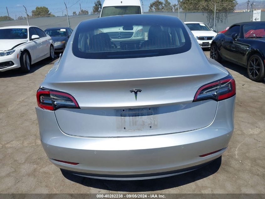 2018 Tesla Model 3 Long Range/Mid Range VIN: 5YJ3E1EA0JF048476 Lot: 40282238