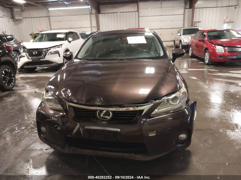 2012 Lexus Ct 200H Premium VIN: JTHKD5BHXC2049419 Lot: 40282252