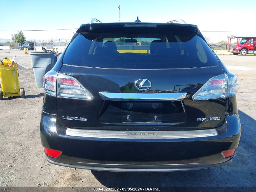 2010 Lexus Rx 350 VIN: 2T2BK1BA9AC019065 Lot: 40282282