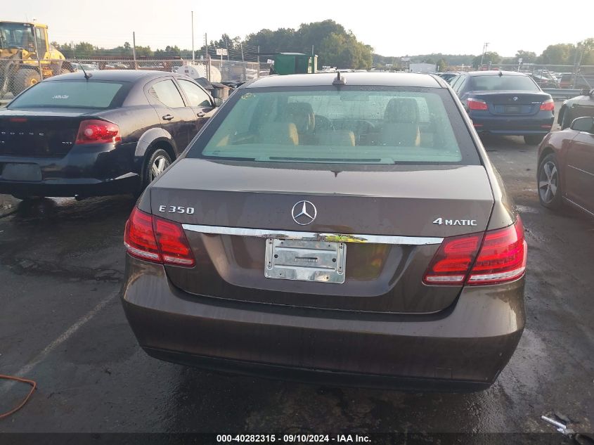 2014 Mercedes-Benz E 350 4Matic/E 350 Sport VIN: WDDHF8JB3EA884619 Lot: 40282315