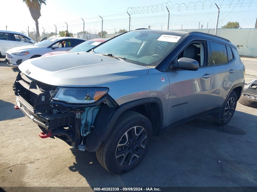 VIN 3C4NJDDB0MT566593 2021 JEEP COMPASS TRAILHAWK 4X4