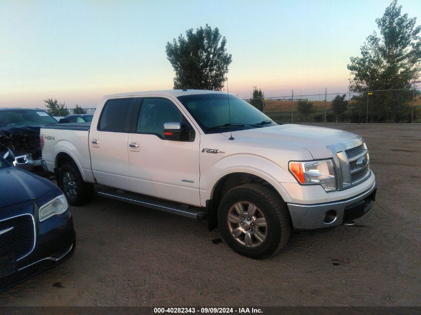 2012 Ford F-150 Lariat VIN: 1FTFW1ET5CFC21130 Lot: 40282343