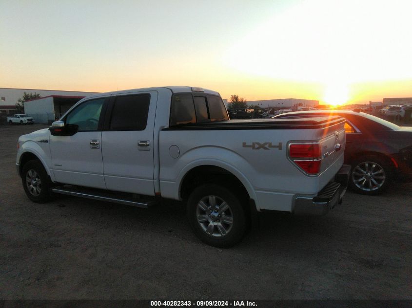 2012 Ford F-150 Lariat VIN: 1FTFW1ET5CFC21130 Lot: 40282343