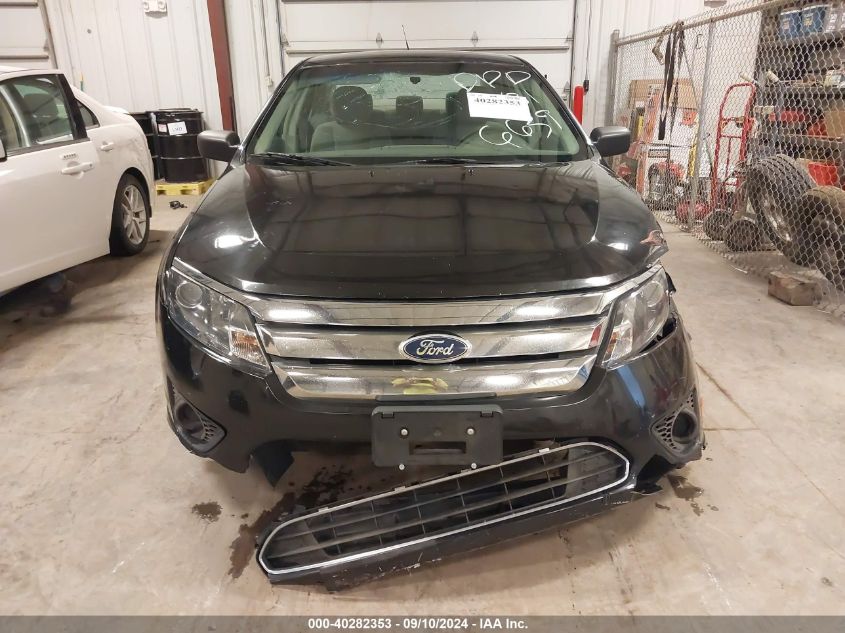 2010 Ford Fusion S VIN: 3FAHP0GA3AR286639 Lot: 40282353