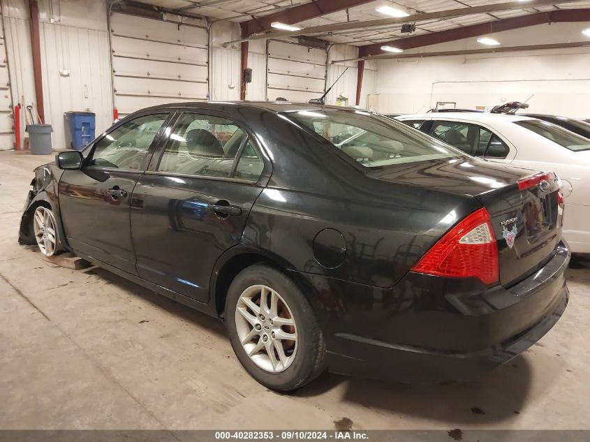 2010 Ford Fusion S VIN: 3FAHP0GA3AR286639 Lot: 40282353