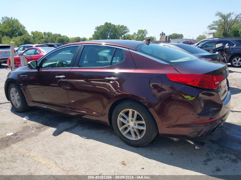 2012 Kia Optima Lx VIN: 5XXGM4A70CG039308 Lot: 40282366