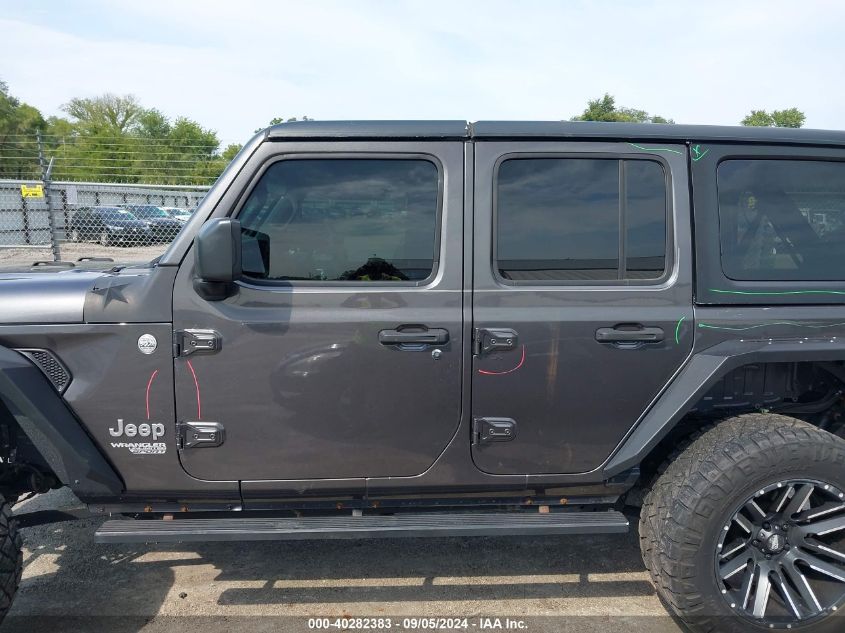 2018 Jeep Wrangler Unlimited Sport S 4X4 VIN: 1C4HJXDG4JW221017 Lot: 40282383