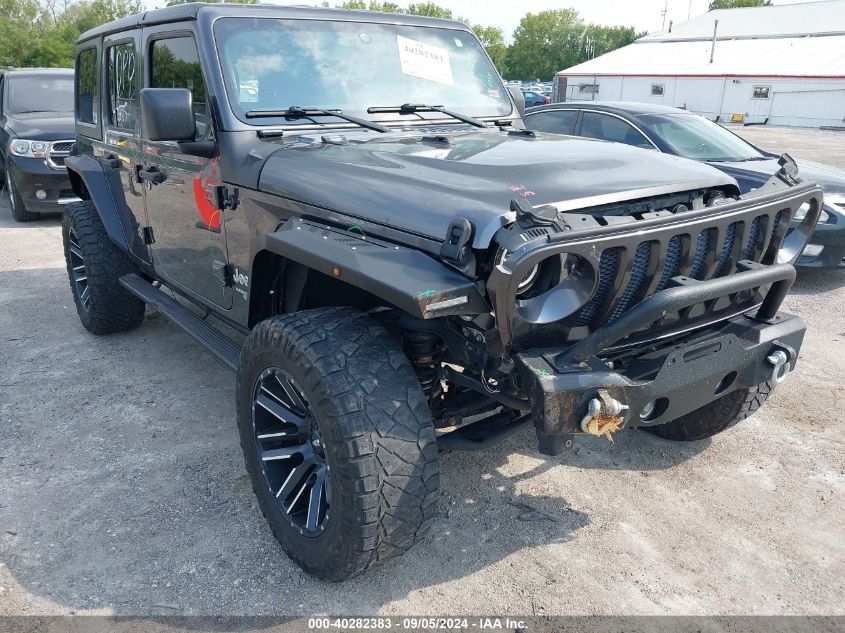 2018 Jeep Wrangler Unlimited Sport S 4X4 VIN: 1C4HJXDG4JW221017 Lot: 40282383