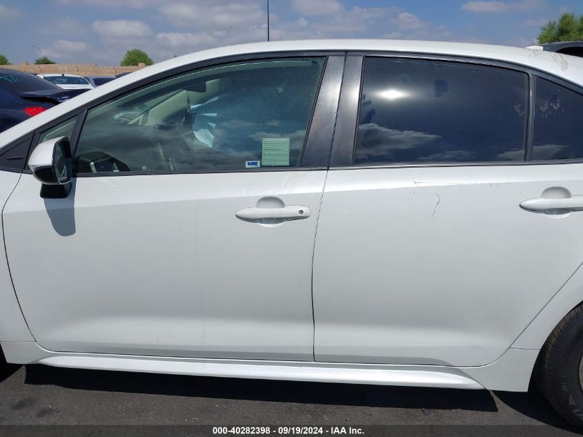 2021 Toyota Corolla Hybrid Le VIN: JTDEAMDE4MJ000440 Lot: 40282398