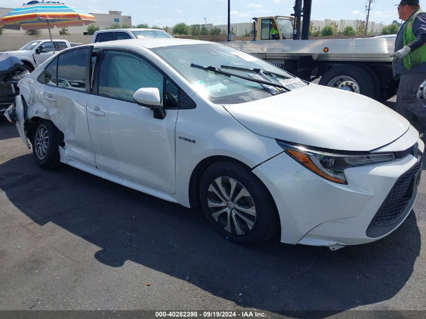 2021 TOYOTA COROLLA HYBRID LE - JTDEAMDE4MJ000440