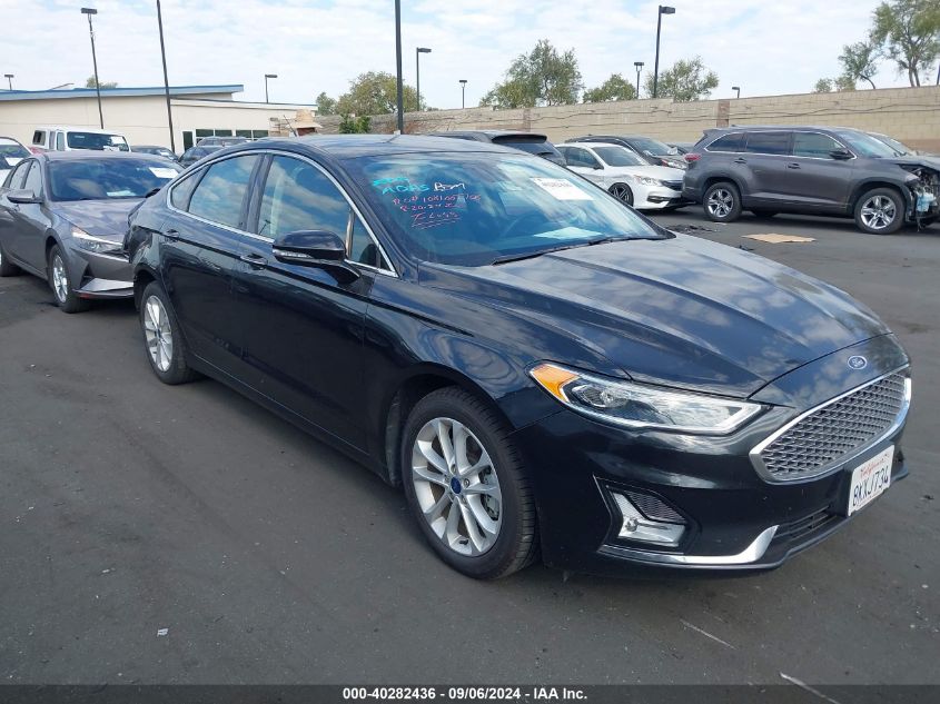 2019 Ford Fusion Energi Titanium VIN: 3FA6P0SU1KR232444 Lot: 40282436