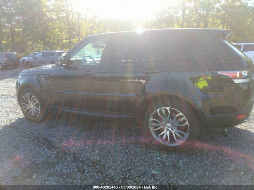 2014 Land Rover Range Rover Sport 5.0L V8 Supercharged VIN: SALWR2TFXEA390465 Lot: 40282443