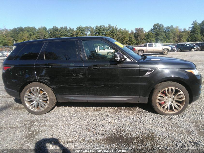 2014 Land Rover Range Rover Sport 5.0L V8 Supercharged VIN: SALWR2TFXEA390465 Lot: 40282443