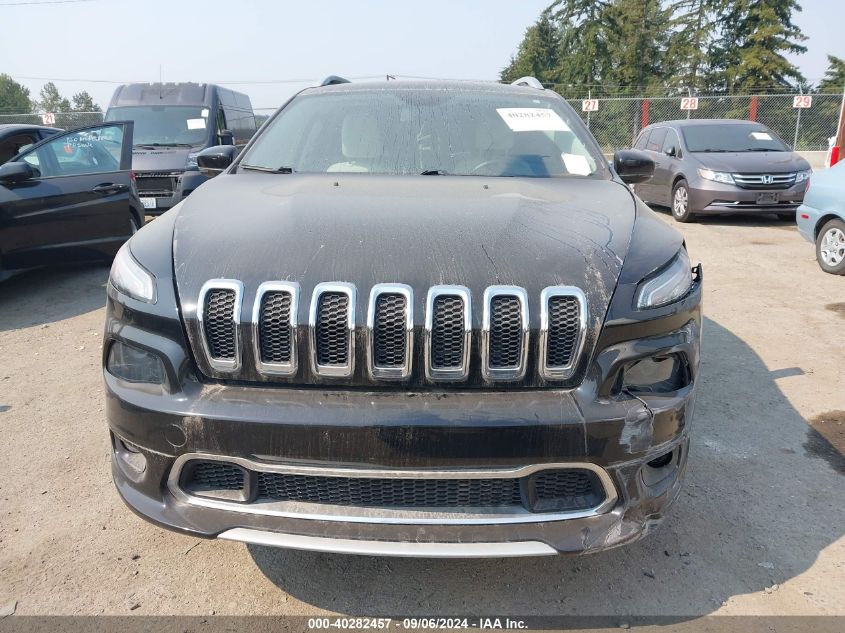 2018 Jeep Cherokee Overland 4X4 VIN: 1C4PJMJX2JD597970 Lot: 40282457