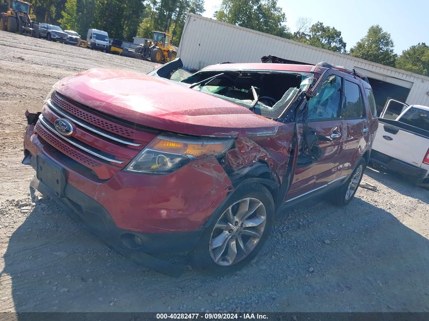 2013 FORD EXPLORER LIMITED - 1FM5K7F84DGB24285