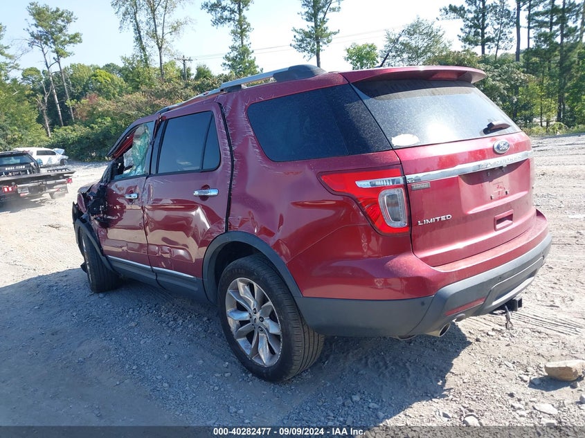 2013 FORD EXPLORER LIMITED - 1FM5K7F84DGB24285