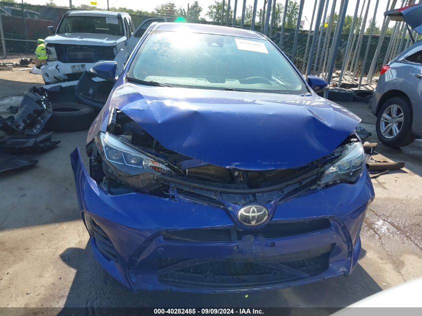 2018 Toyota Corolla Se VIN: 2T1BURHE4JC995360 Lot: 40282485