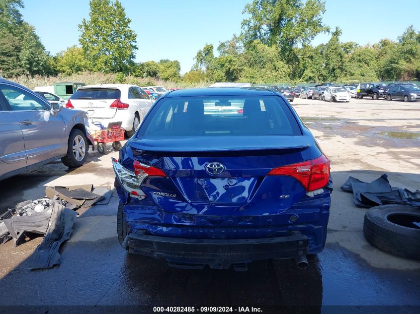 2018 Toyota Corolla Se VIN: 2T1BURHE4JC995360 Lot: 40282485