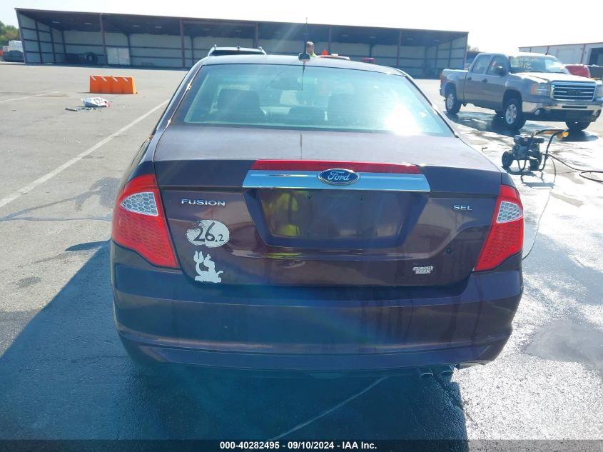 2011 Ford Fusion Sel VIN: 3FAHP0JA7BR311388 Lot: 40282495