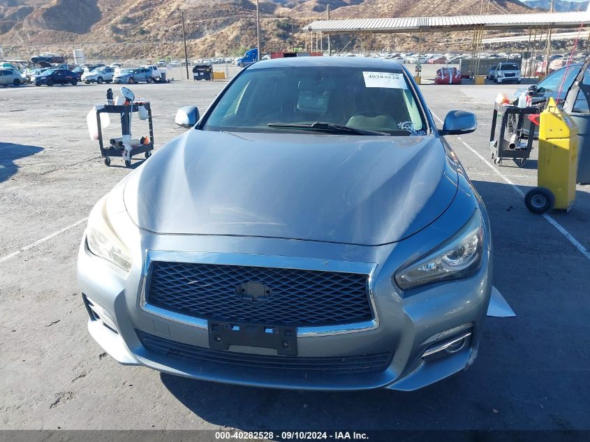 2014 Infiniti Q50 Premium/Sport VIN: JN1BV7AP0EM675932 Lot: 40282528