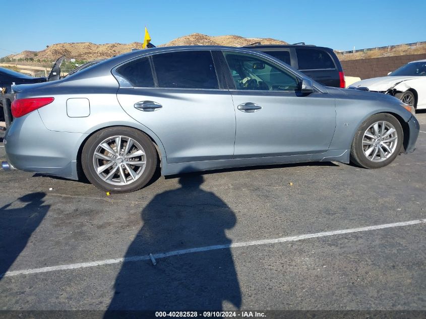 2014 Infiniti Q50 Premium/Sport VIN: JN1BV7AP0EM675932 Lot: 40282528