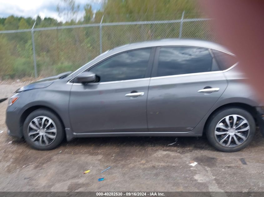 2019 Nissan Sentra S VIN: 3N1AB7AP4KY250744 Lot: 40282530