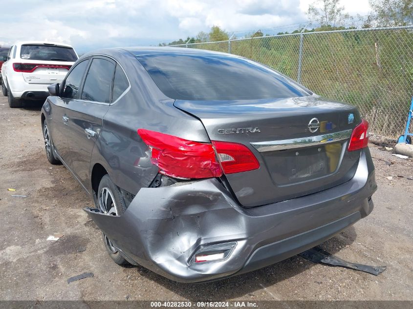 2019 Nissan Sentra S VIN: 3N1AB7AP4KY250744 Lot: 40282530