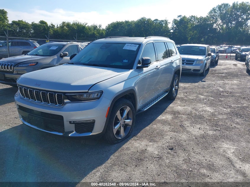 VIN 1C4RJKBG9M8103693 2021 JEEP GRAND CHEROKEE L LIMITED 4X4