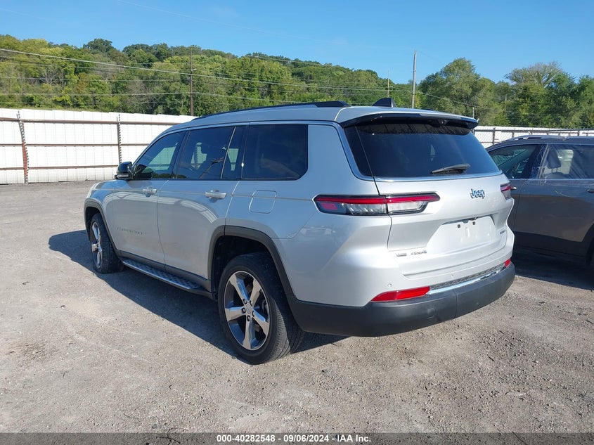 VIN 1C4RJKBG9M8103693 2021 JEEP GRAND CHEROKEE L LIMITED 4X4