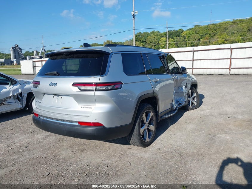 VIN 1C4RJKBG9M8103693 2021 JEEP GRAND CHEROKEE L LIMITED 4X4