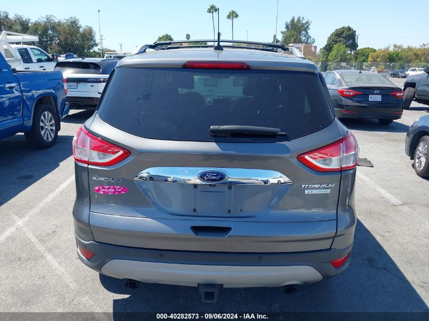 2014 Ford Escape Titanium VIN: 1FMCU0J9XEUC08395 Lot: 40282573