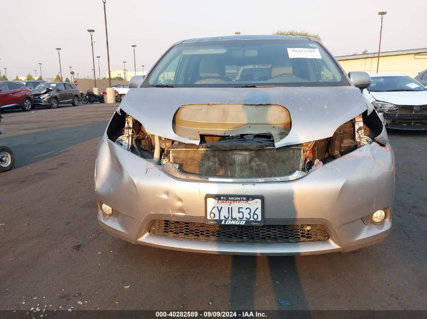 2013 Toyota Sienna Xle V6 8 Passenger VIN: 5TDYK3DC9DS302229 Lot: 40282589