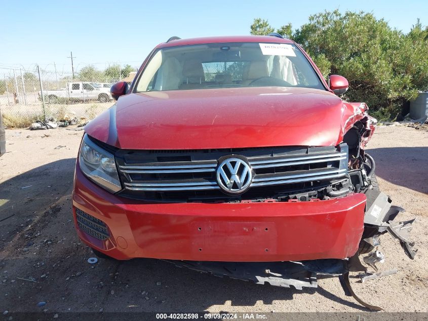 2016 VOLKSWAGEN TIGUAN S - WVGAV7AX0GW040155