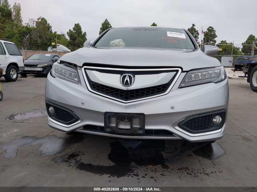 2017 Acura Rdx Advance VIN: 5J8TB4H79HL016029 Lot: 40282608