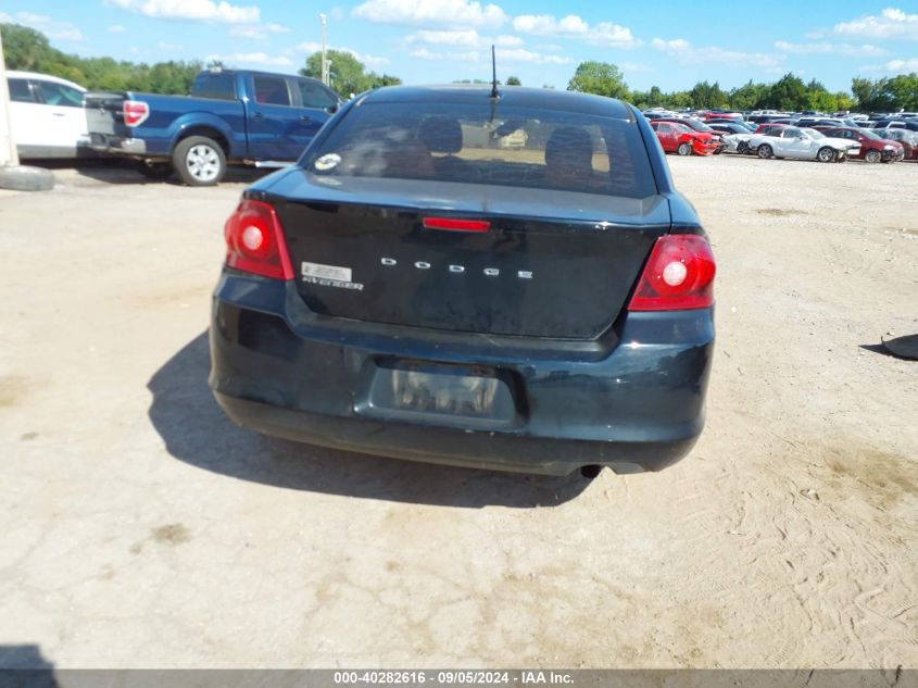 2013 Dodge Avenger Se VIN: 1C3CDZAB6DN632505 Lot: 40282616